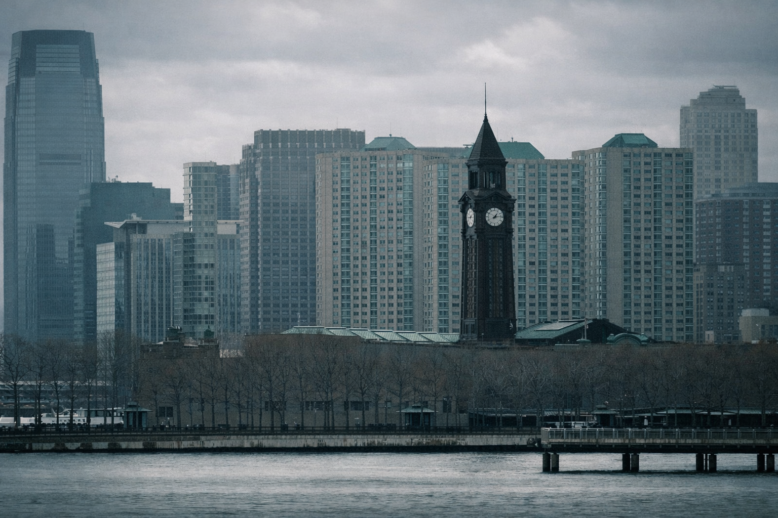 "Measured Time"
The clock stands against the skyline, marking something constant within what continues to change. What we build doesn’t stop time—it tracks it.