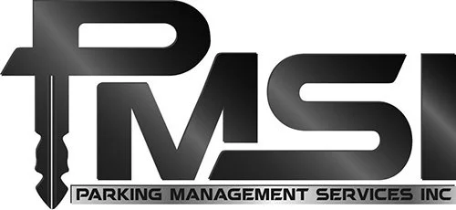Logo for MSI Parking Management Services Inc., featuring a key and stylized text.