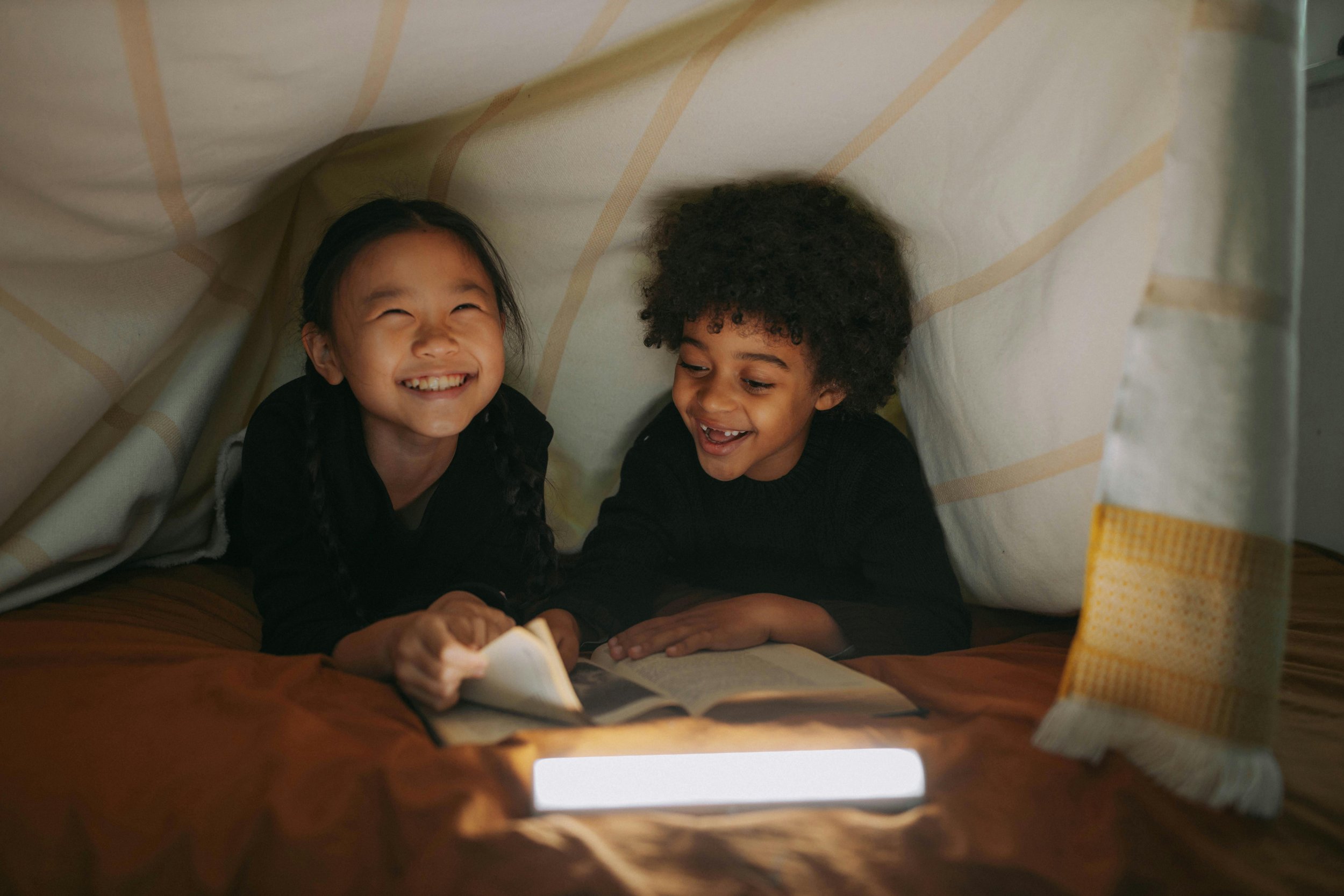 On reading books beyond our children's reading level