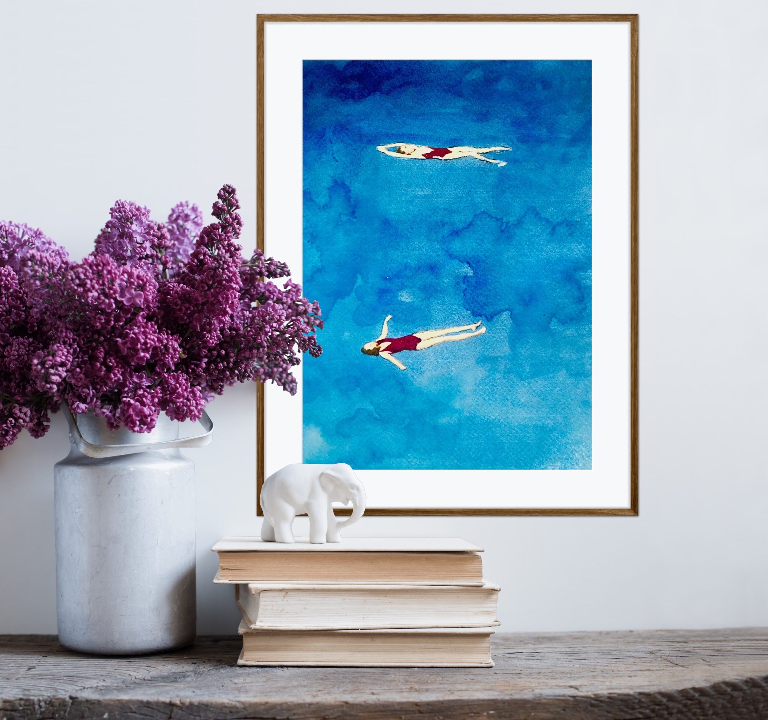 WEIGHTLESS - Art Print | A4 print in A3 Matte Border