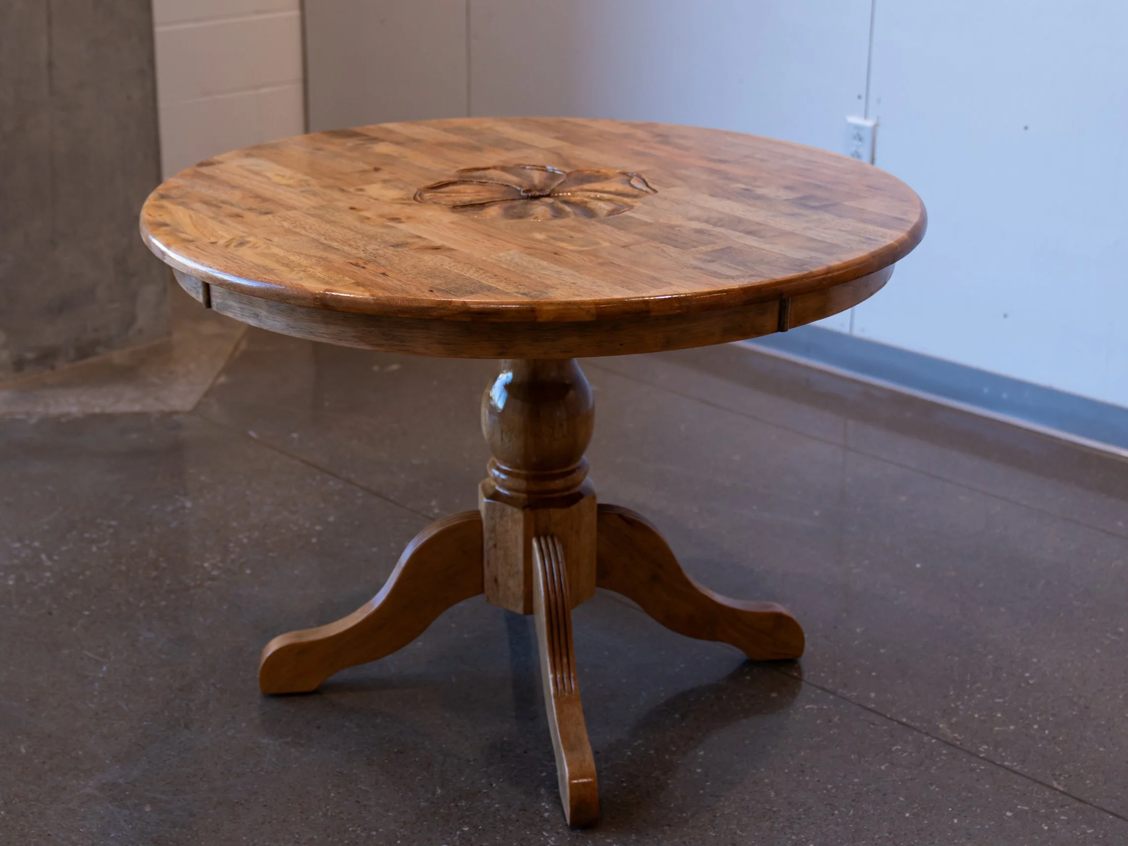 "Flower Table", 2025, Wood