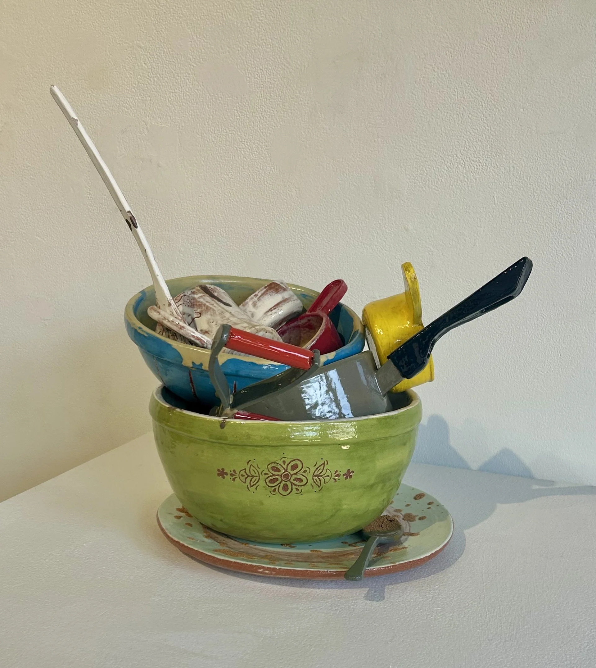 "Labor of Love?", 2026, Ceramic, 15.5in x 14in x 13in