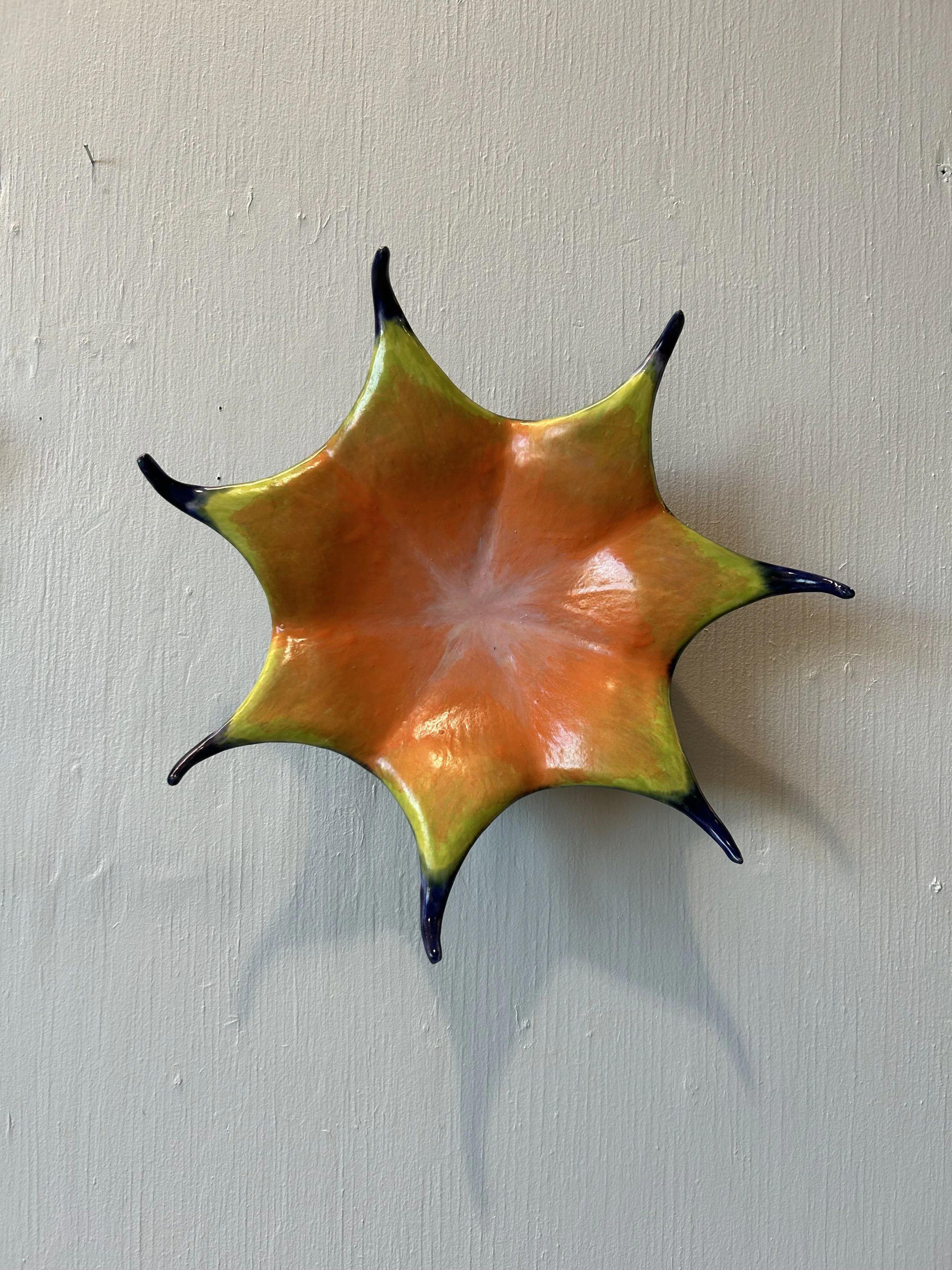 "Starperson", 2025, Ceramic, 14.5in x 14in x 6in.