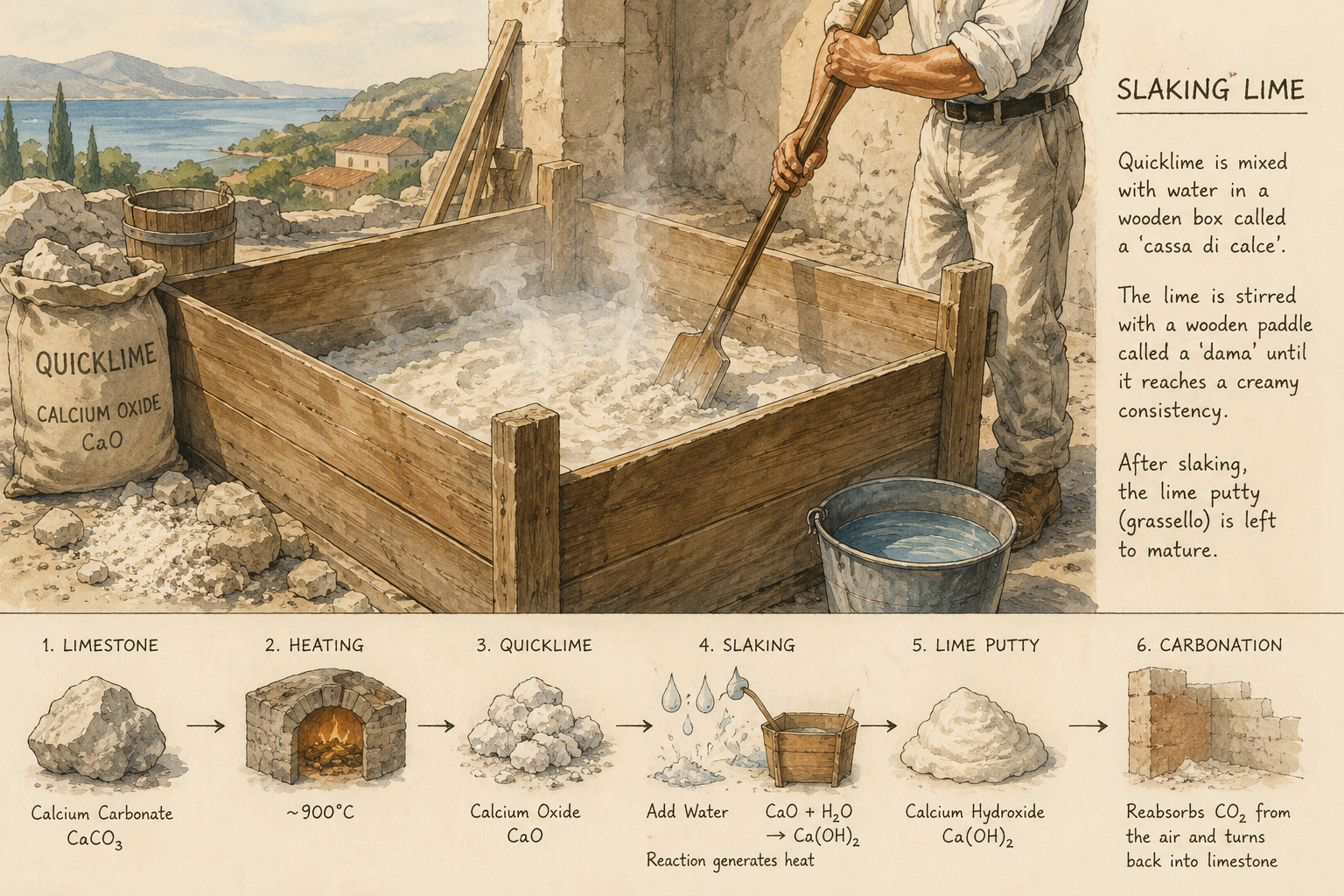 Lime: The Material That Built Civilisations