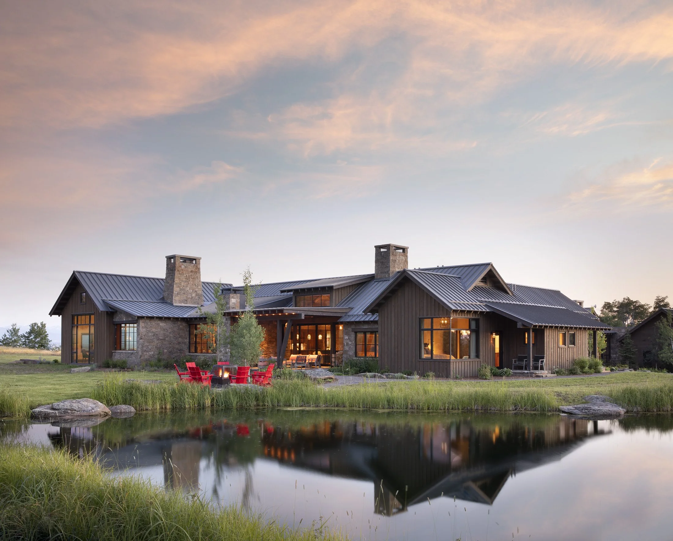 LCR-15-montana-ranch-home-pond-exterior-dusk.jpg