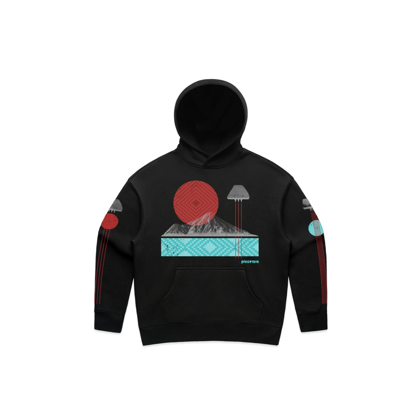 Purewa Matariki - Black PO Hoods Front.jpg