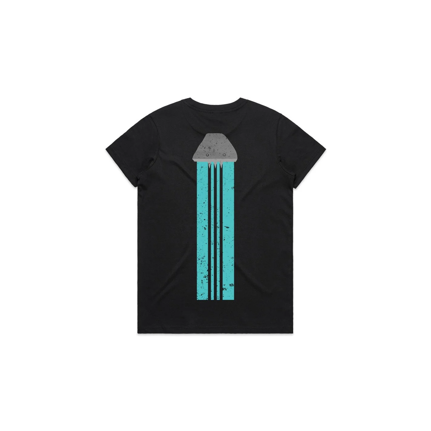 Purewa Matariki - Black T-Shirt Back.jpg