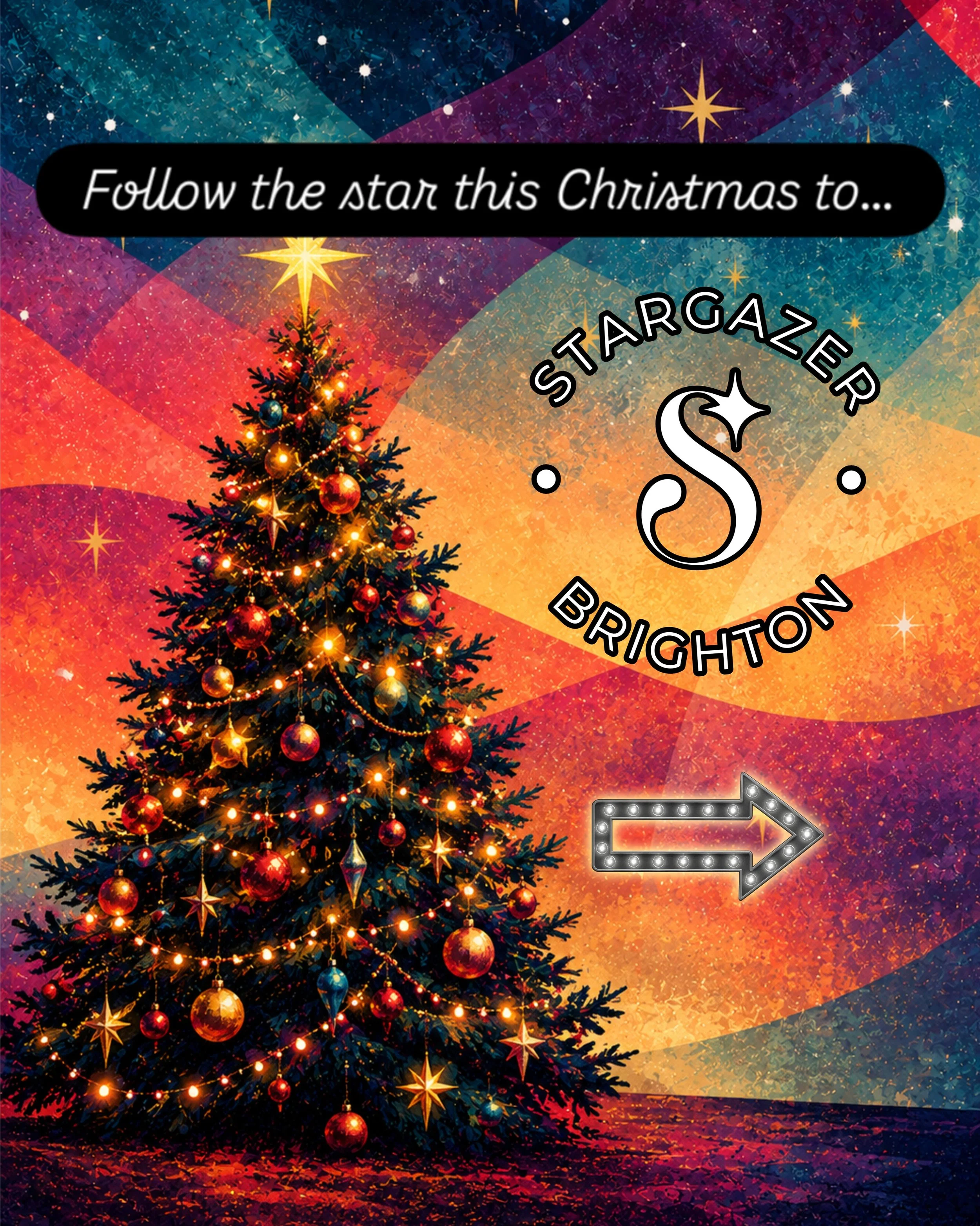 Booked your Christmas party yet? 🎄🍾

If not, don&rsquo;t panic! We&rsquo;re here to make your life so much easier&hellip;

Stargazer is now open for Christmas bookings! Whether you&rsquo;re just planning a small get together with a few friends, or 