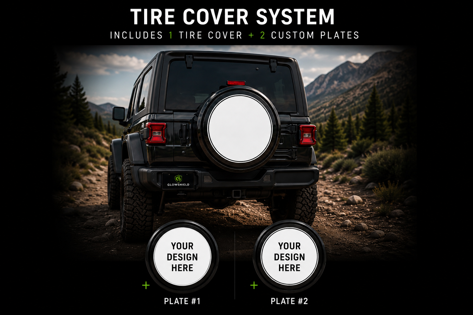 Glo-Shield: Spare Tire Cover System *PROTOTYPE EDITION*
