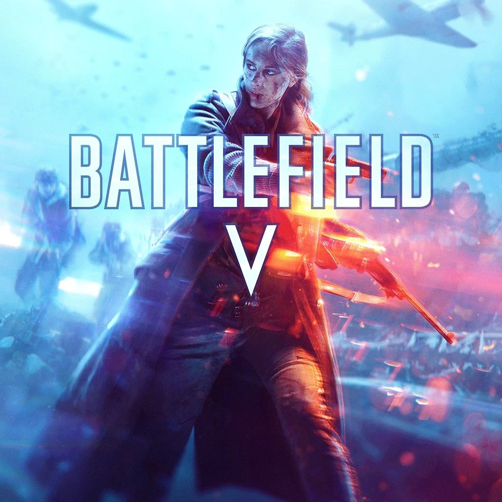 Battlefield V video game cover image