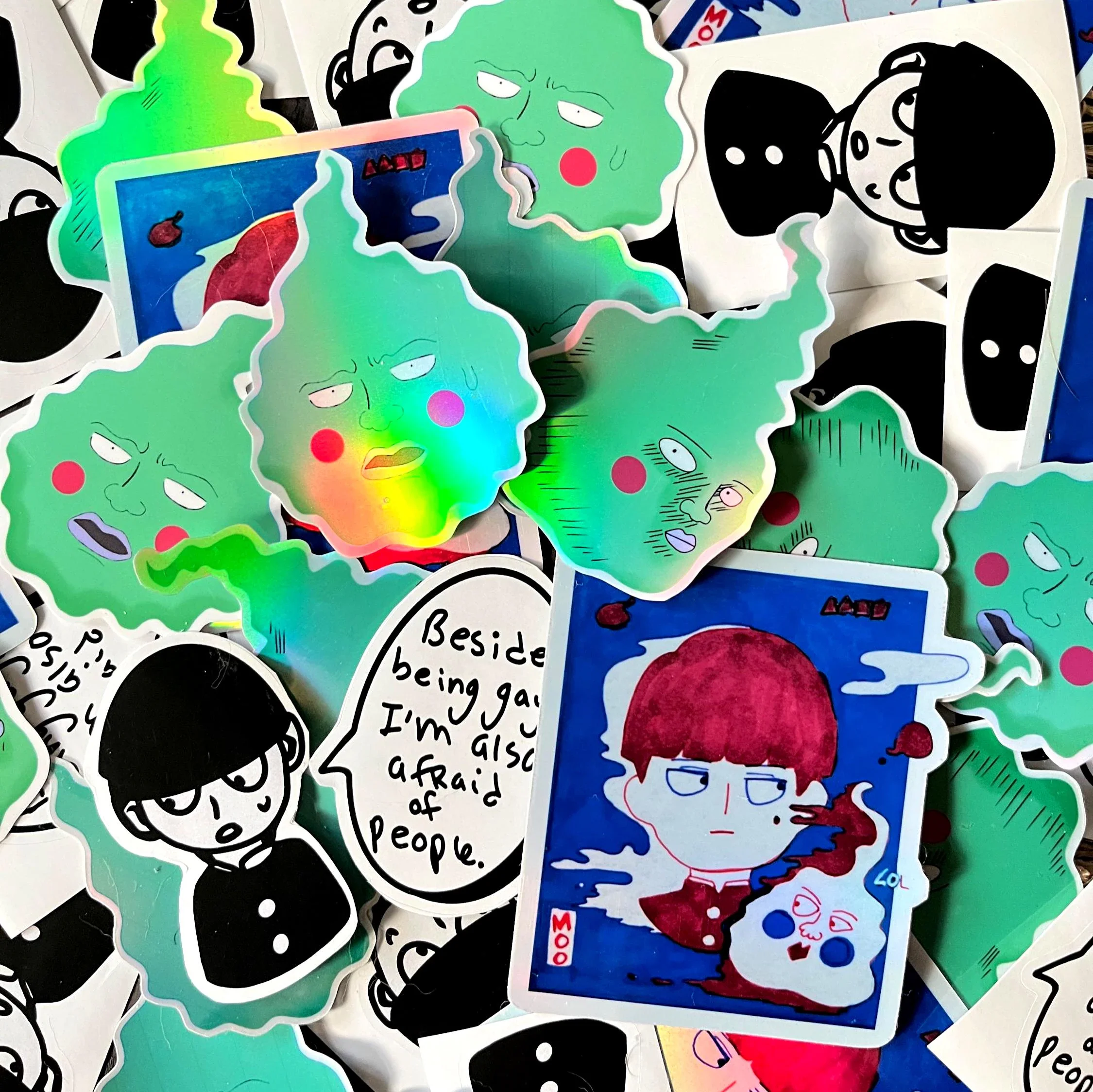 Mob Psycho 100 Stickers