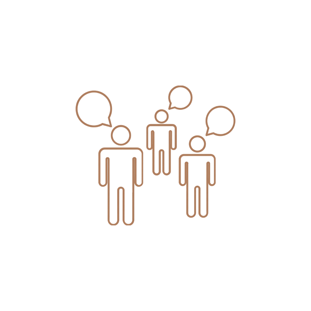 People talking icon