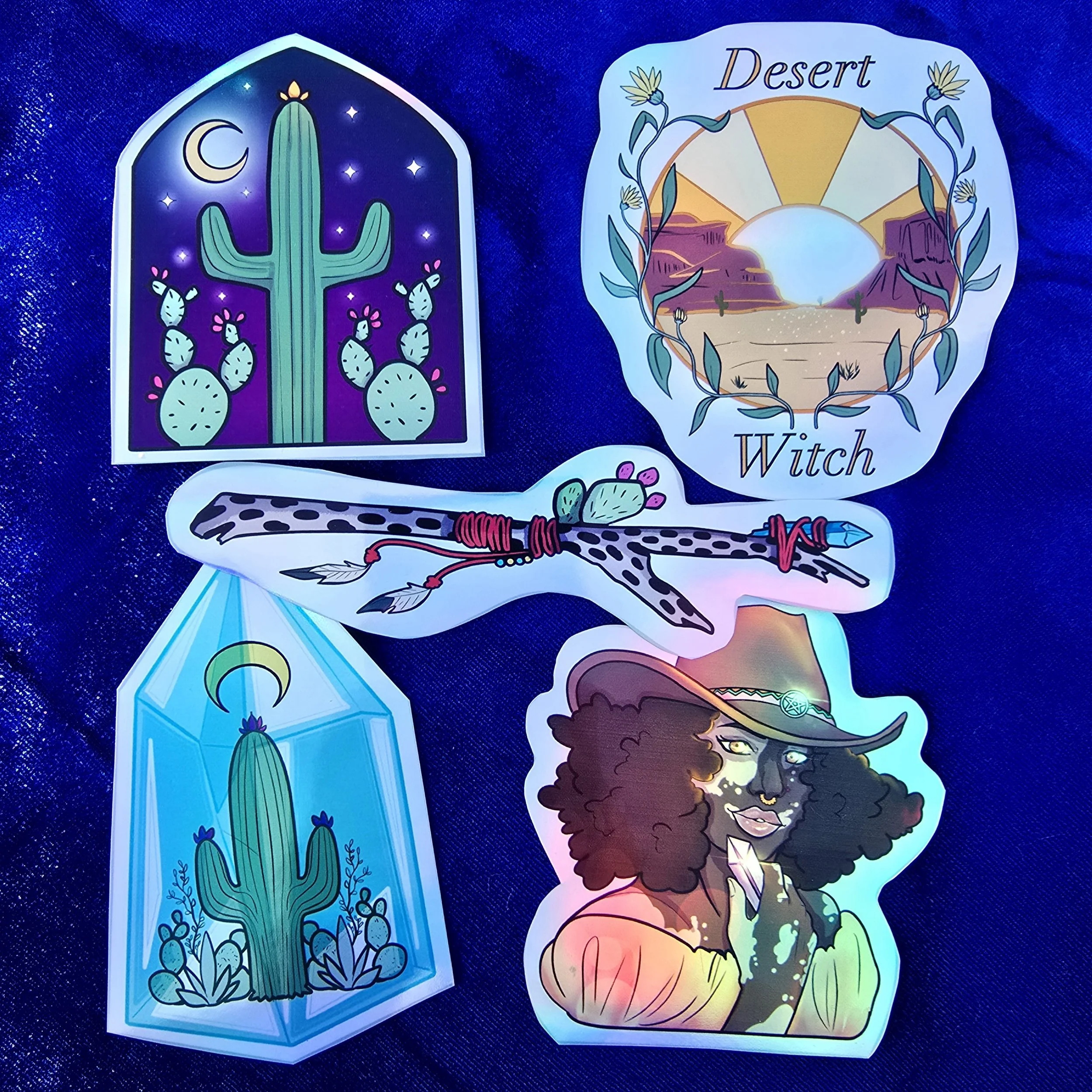 Desert Witch Sticker Pack