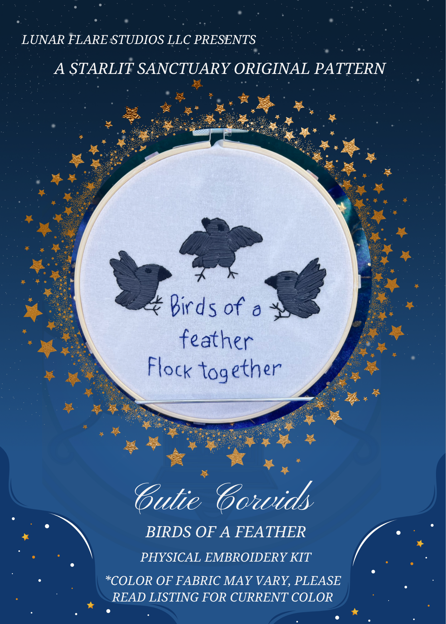 Cutie Corvids PHYSICAL KIT Birds of a Feather