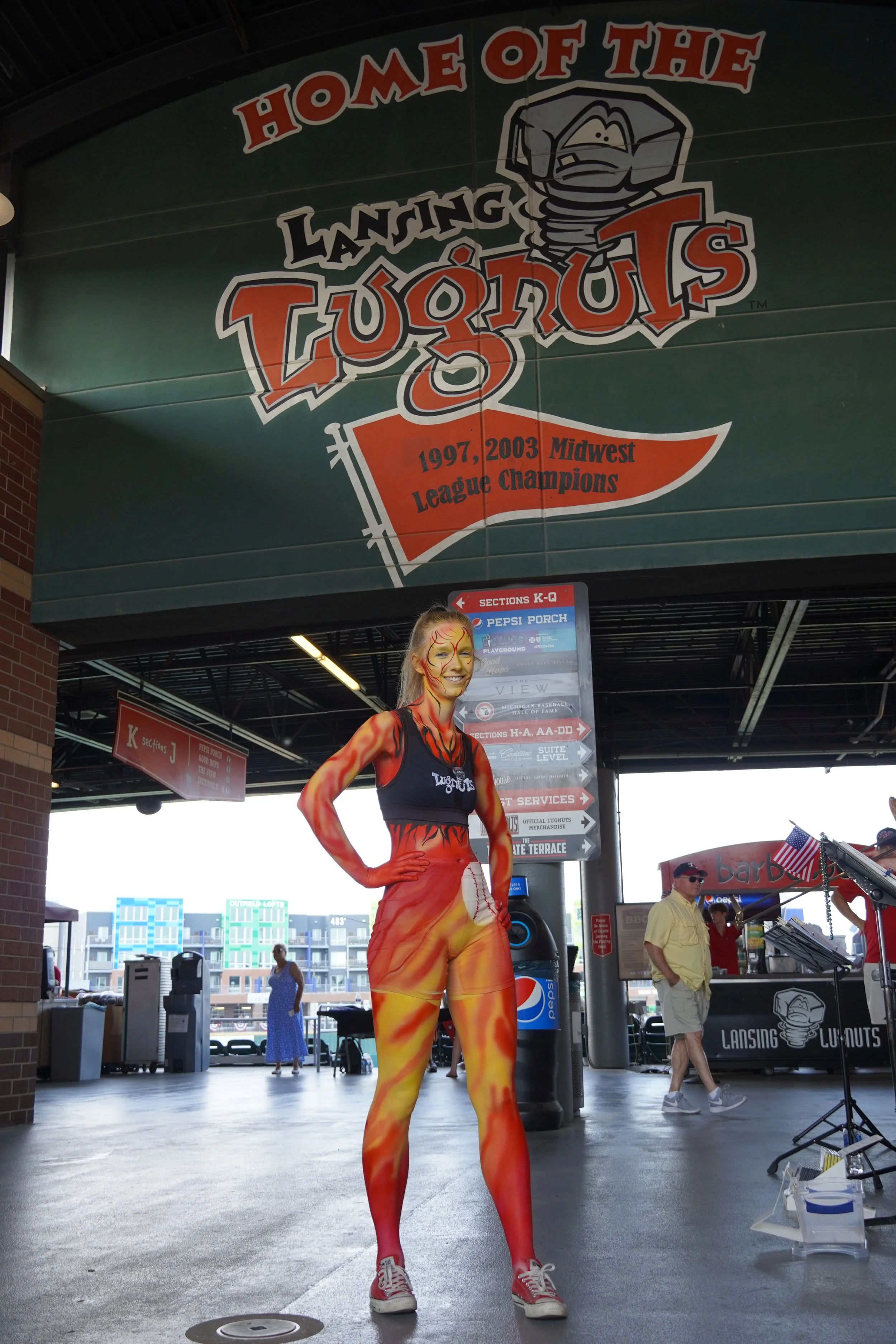 Body Paint Branding/Corporate Experience - Contact for Information
