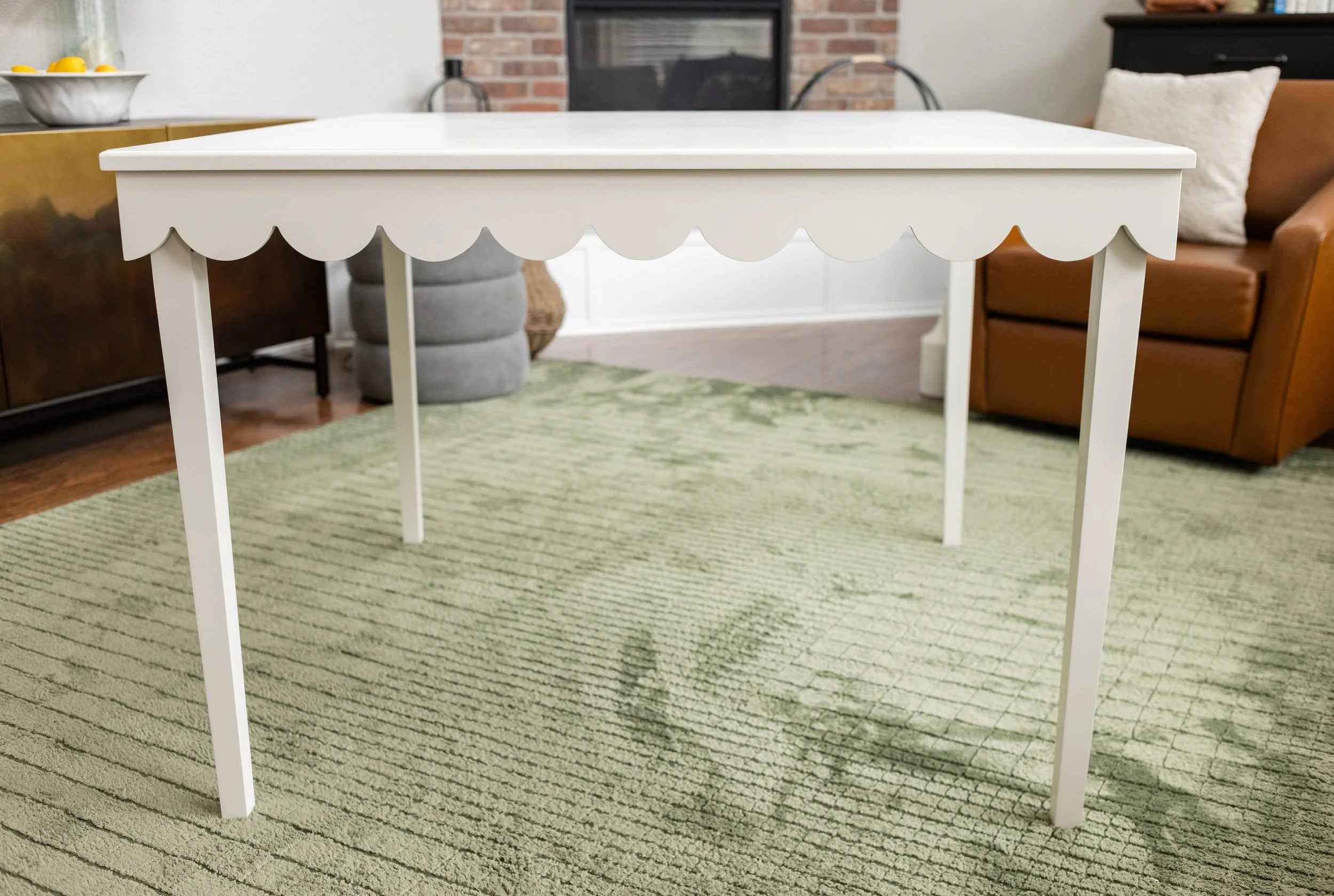 custom scallop mahjong table