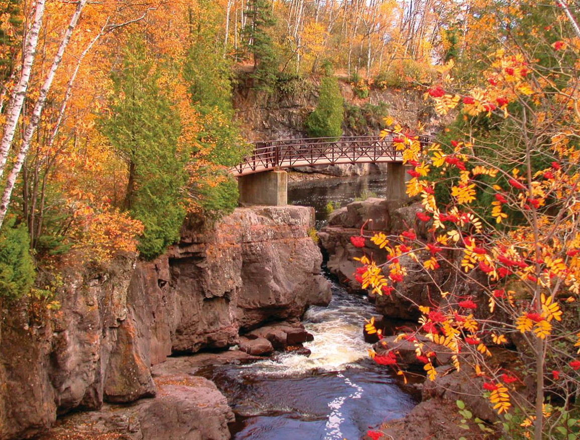 Temperance River State Park Fall Hike View