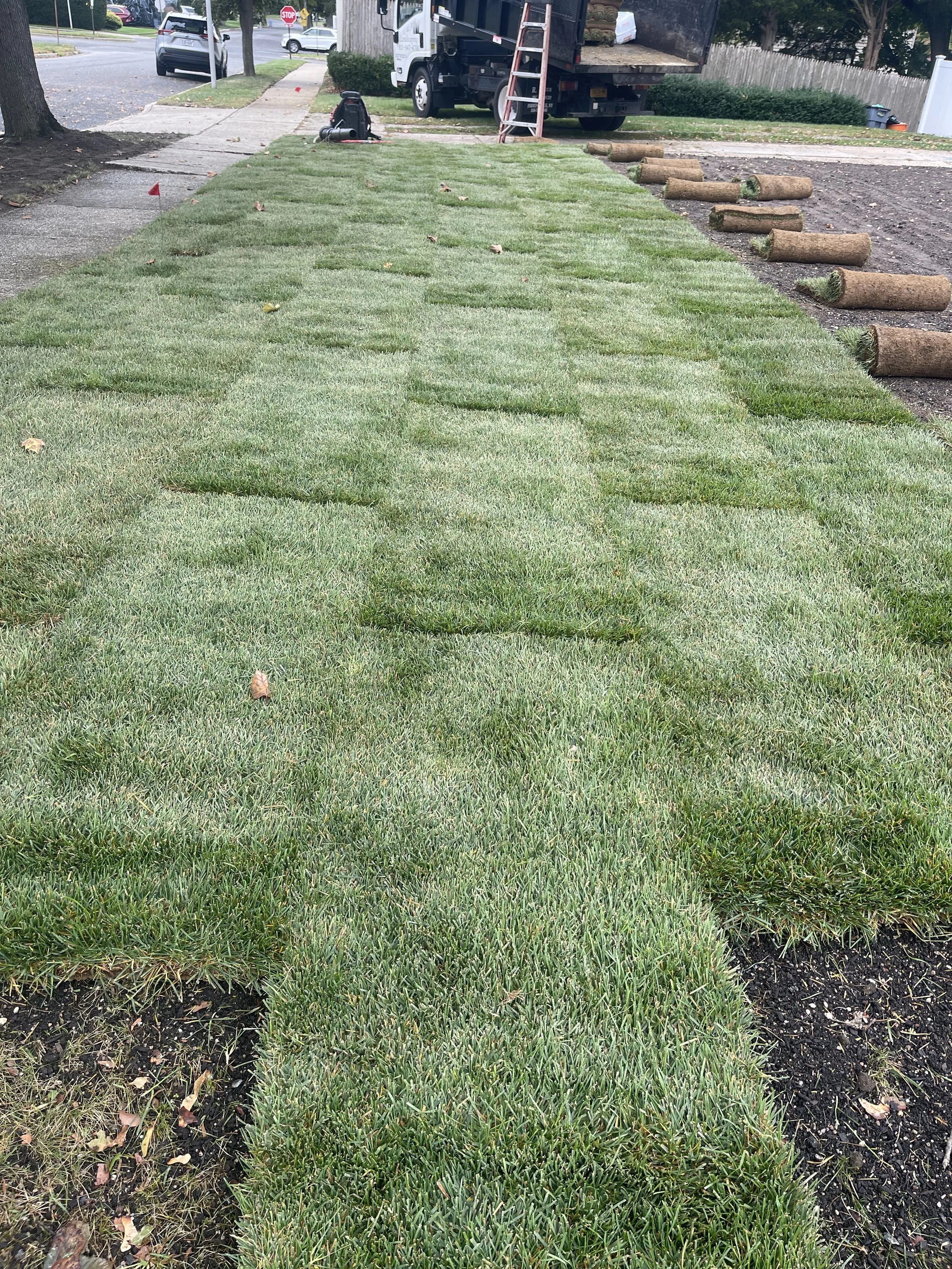 Commack NY Sod Installation 