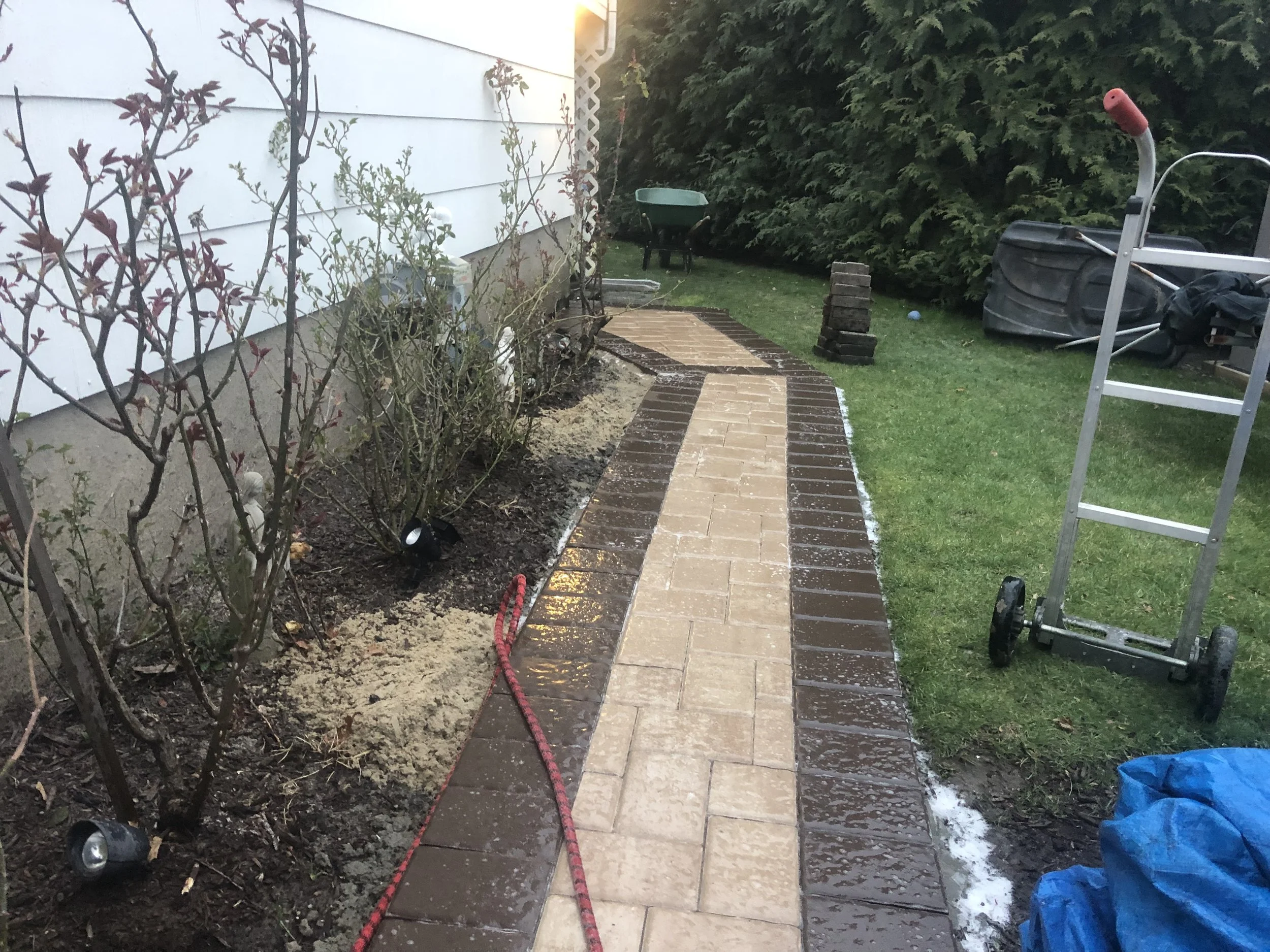 Ronkonkoma NY Paver Walkway Installation 