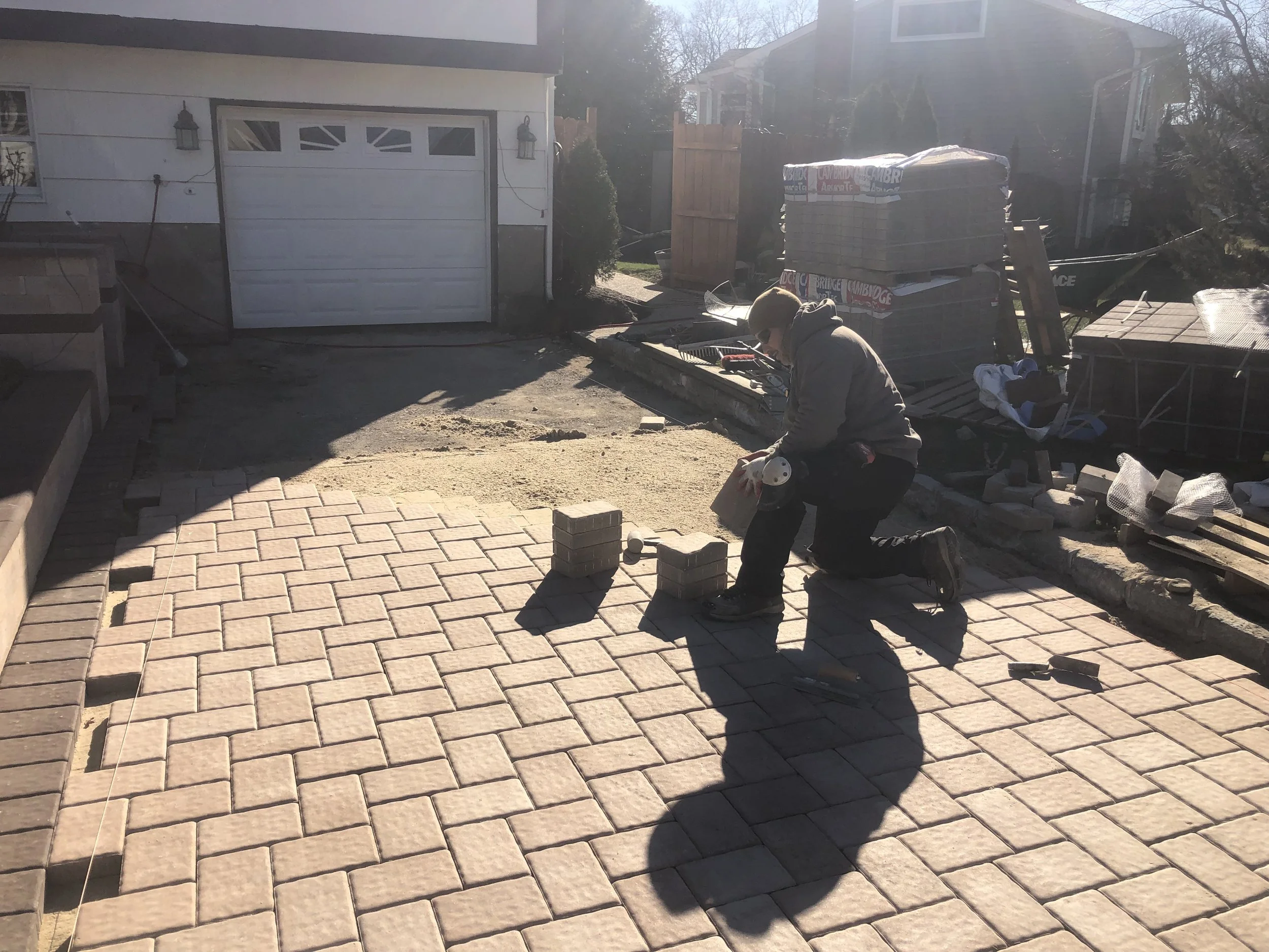 Paver Installation 