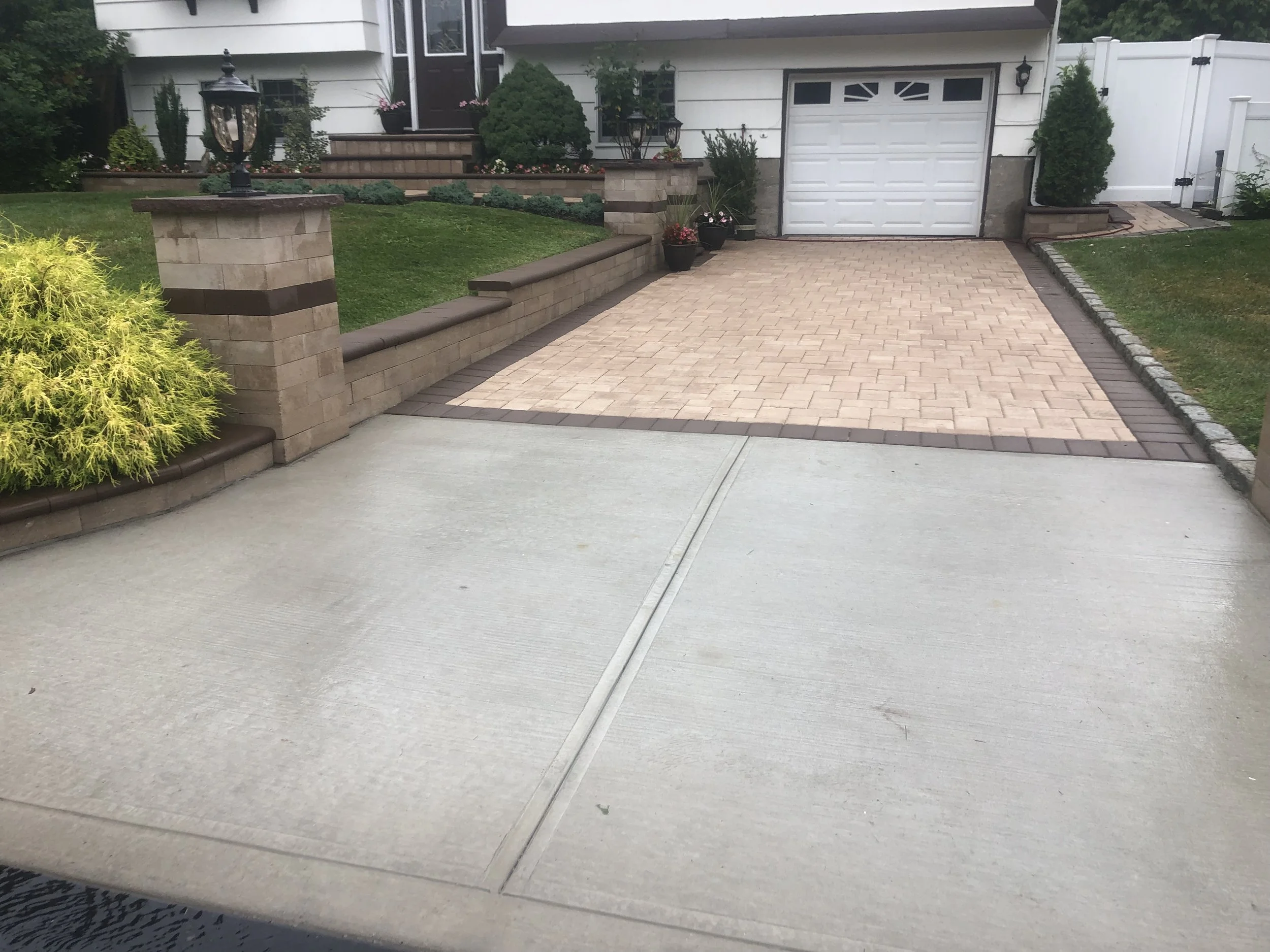 Paver Driveway Installation 