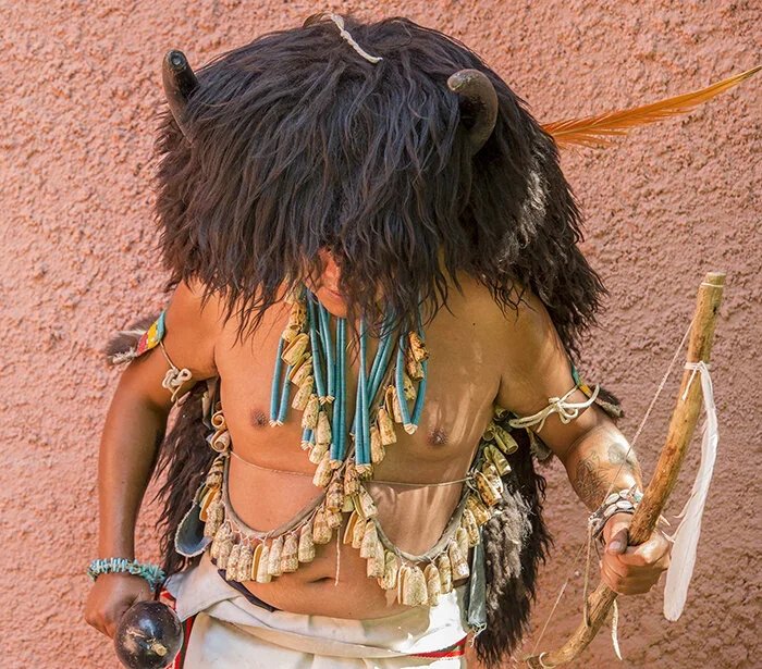 Buffalo Dancer at the Zuni Show
