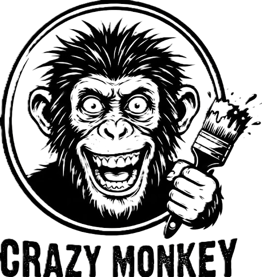 Crazy Monkey - Paintings crafted for you and your space