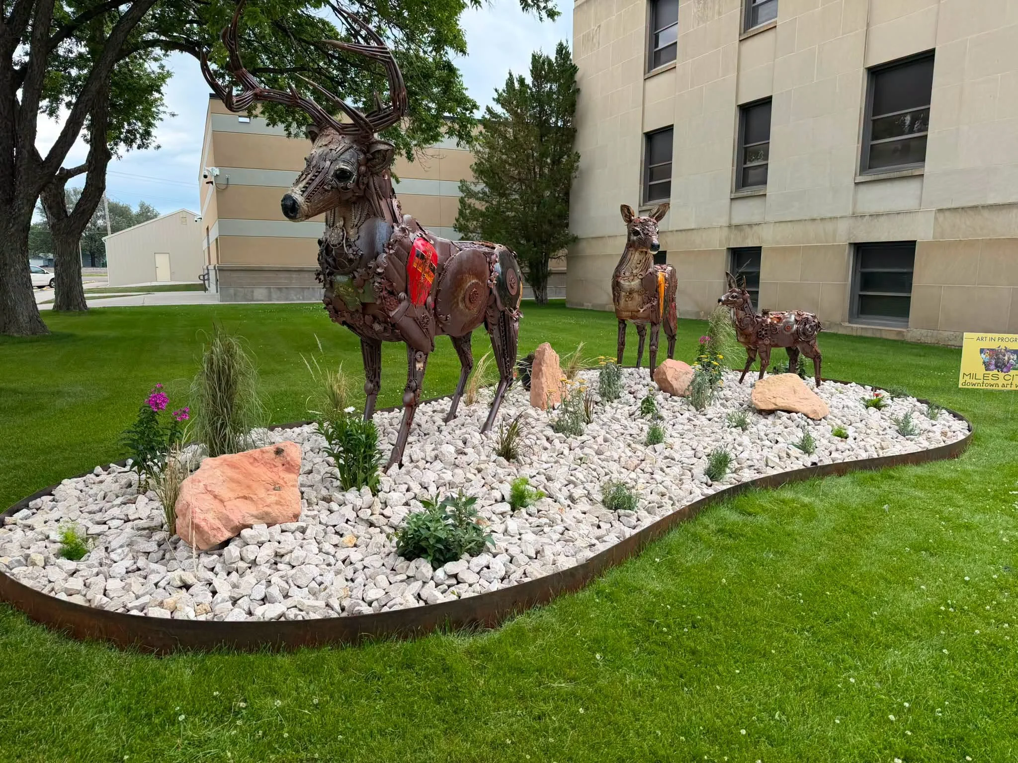 Deer Sculptures