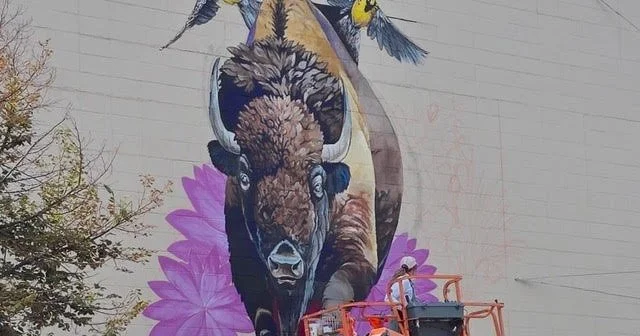 Aug 10, 2024 - From dreams to reality: New downtown mural raises hopes of bringing more life, color to the community - Miles City Star
