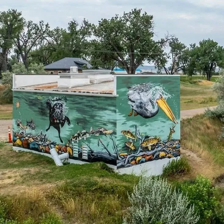Keely Perkins Dock Mural