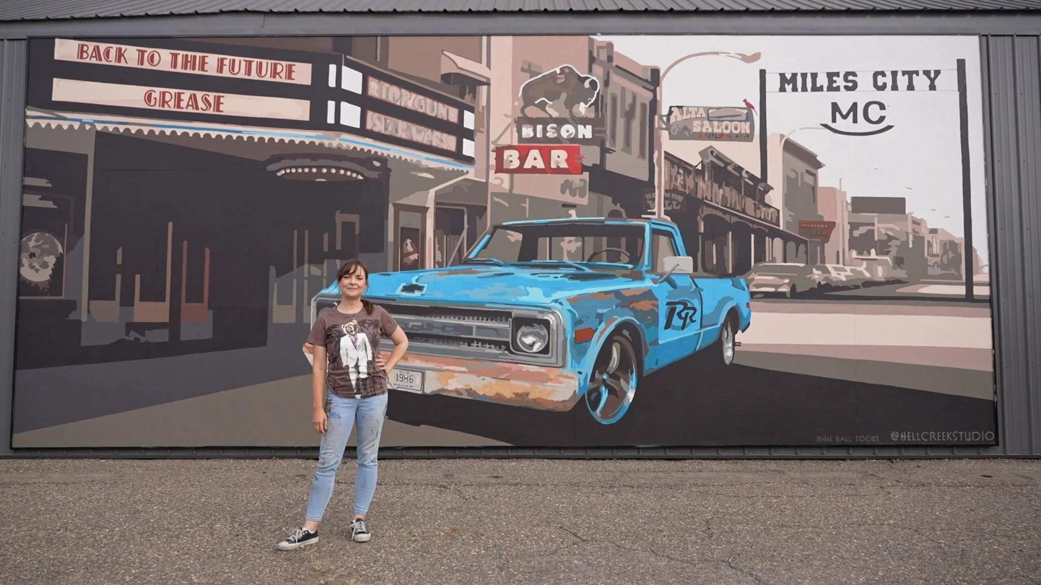 Point S Truck Mural