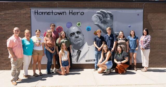 July 12, 2025 - CCDHS Art Club highlights local history on art walk - Miles City Star