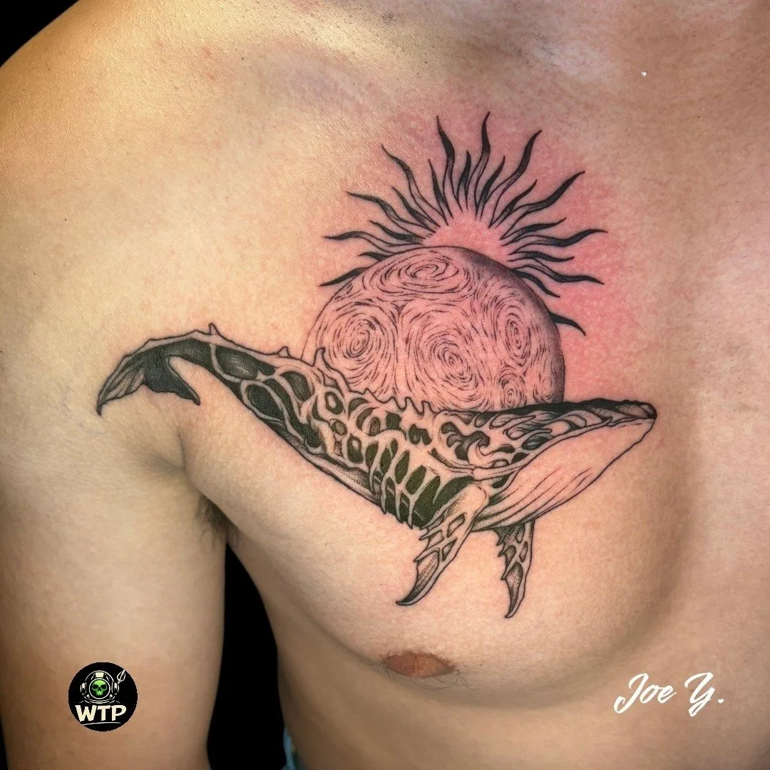 #gojiraband 

Joe @inkartjoe 

.
.
 #WilmingtonTattooAndPiercing #WilmingtonNC #NCTattoos #FineLineArtist #HyperRealismTattoo #BlackAndGreyInk #ColorRealismTattoo #AnimeTattooArtist #MangaInk #OtakuTattoo #CustomAnimeTattoo #FamilyInk #MatchingTattoo