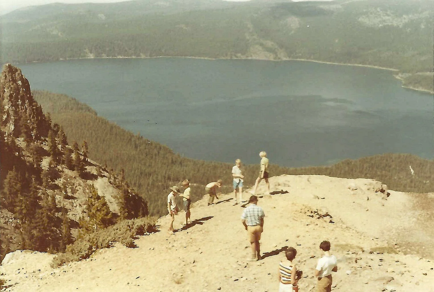 My family and I at Paulina Peak, Deschutes County (1969)