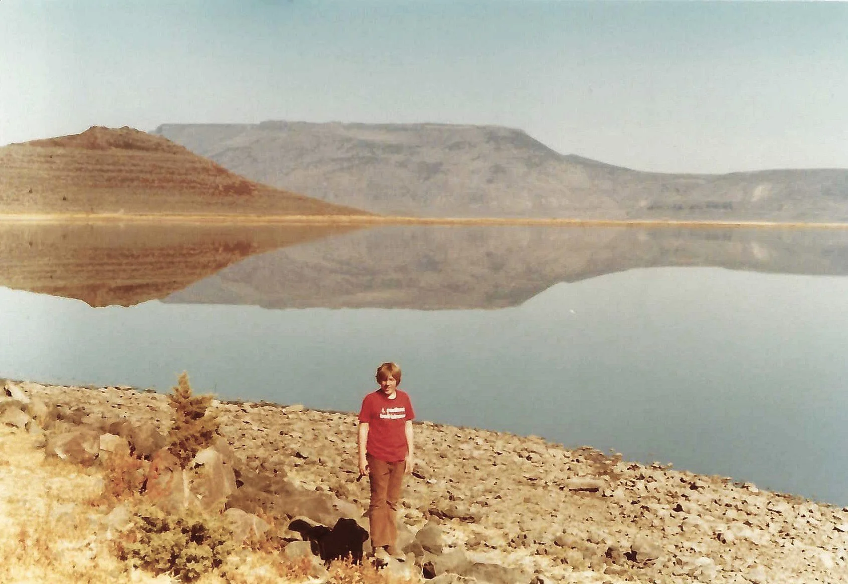 Crump Lake, Hart Mountain, Lake County (1977)