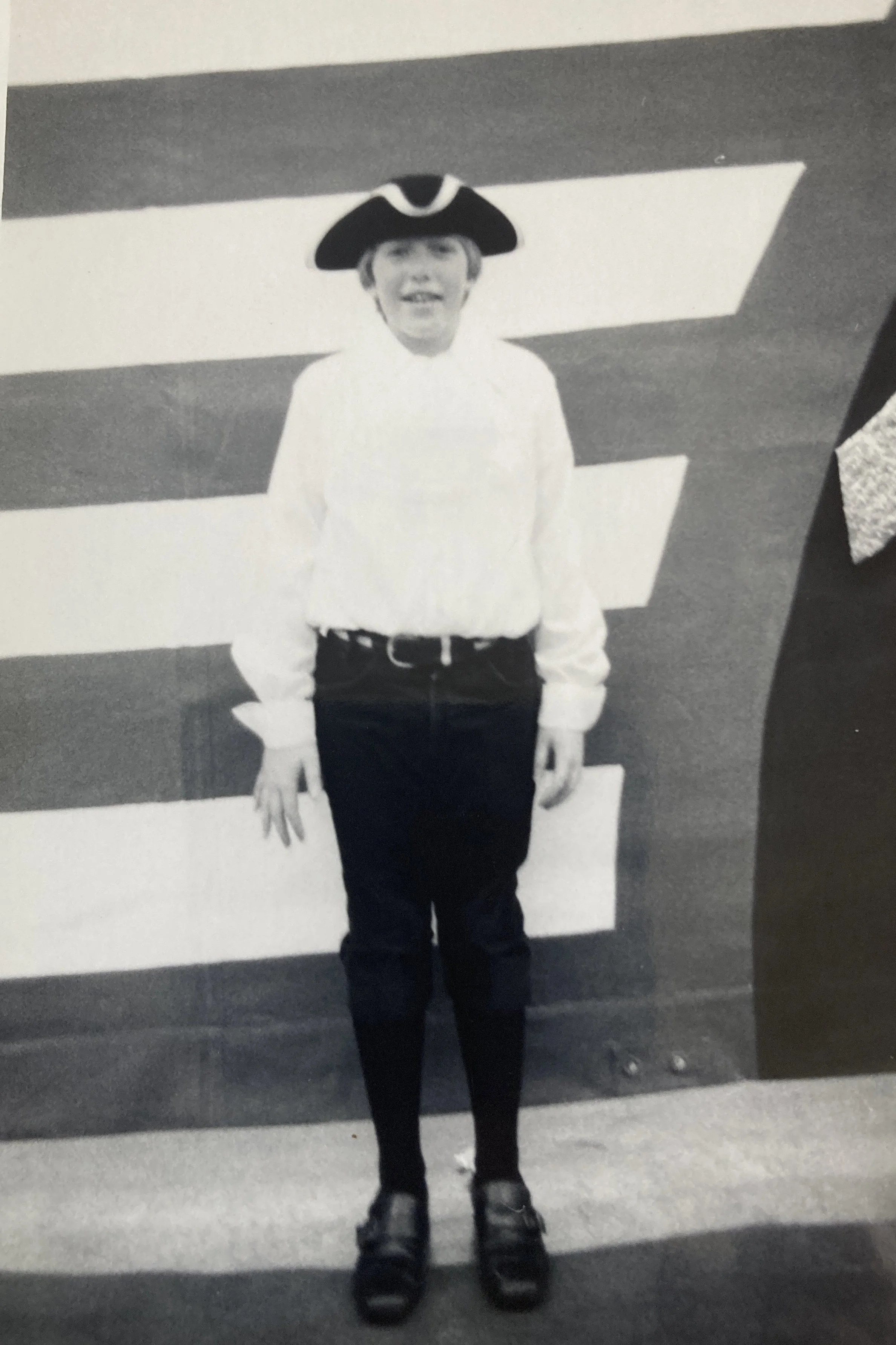 All dressed up for America's Bicentennial, July 4, 1976.