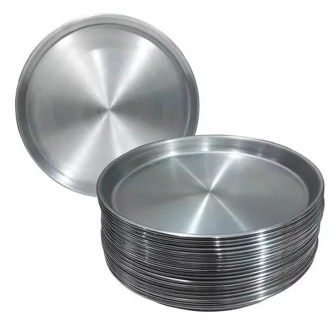 Molde Pizzera de Acero Inoxidable - Calidad Gastronómica Reforzada.