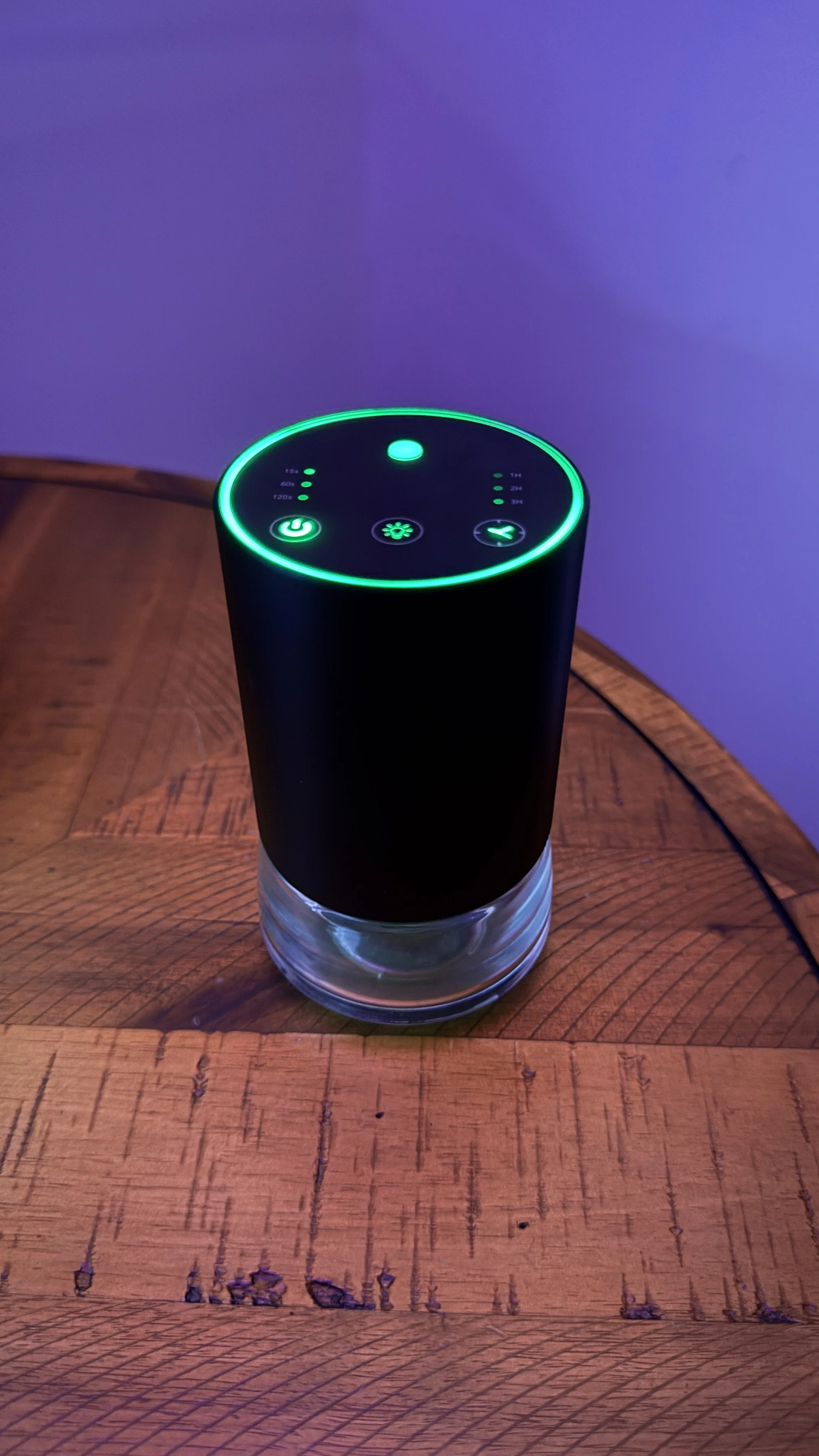 Illuminated Waterless Essential Oil Diffuser