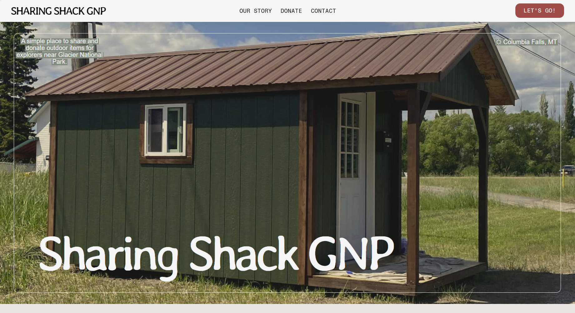 Sharing Shack GNP