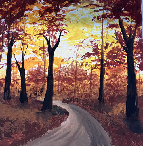 Autumn road 