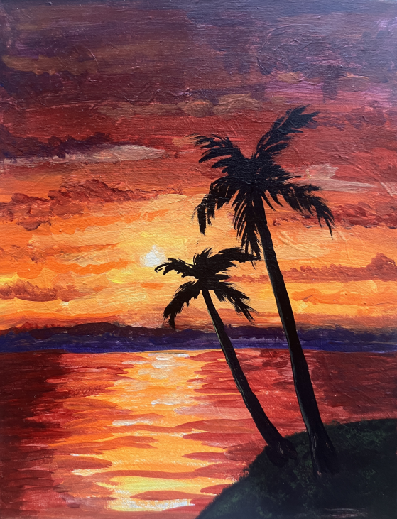 Tropical sunset