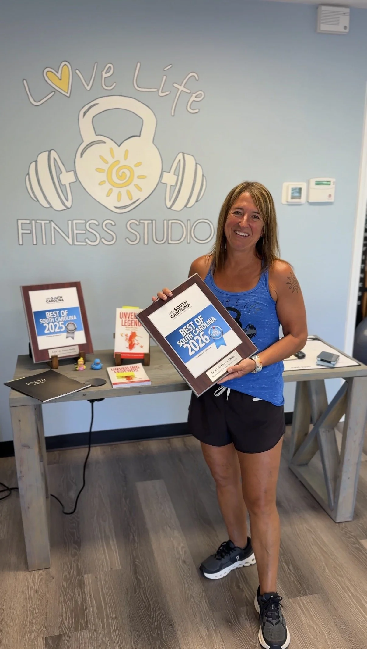 Love Life Fitness Studio Named Best of South Carolina for Second Consecutive Year