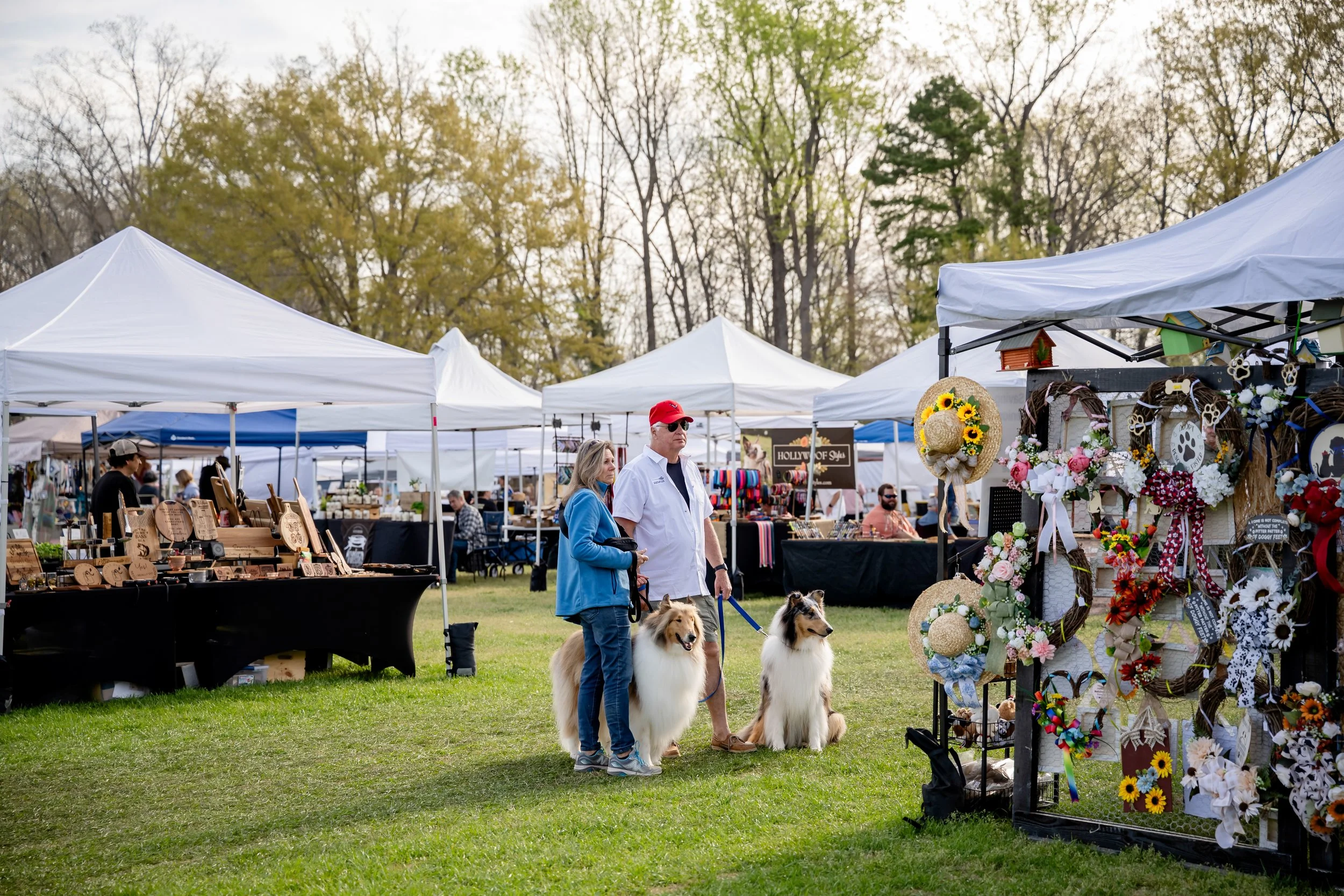 Shop Local at the Fall Artisan Market at Anne Springs Close Greenway