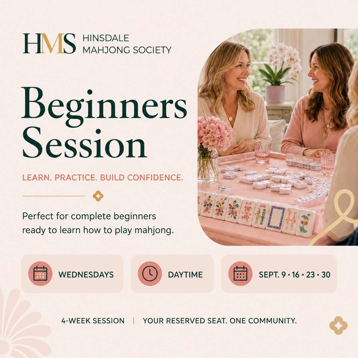 September Daytime Beginners Foundations Session