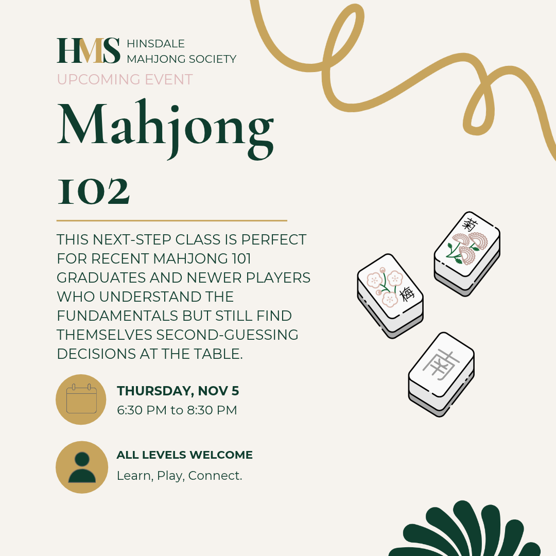 Mahjong 102: From Knowing the Rules to Playing with Confidence