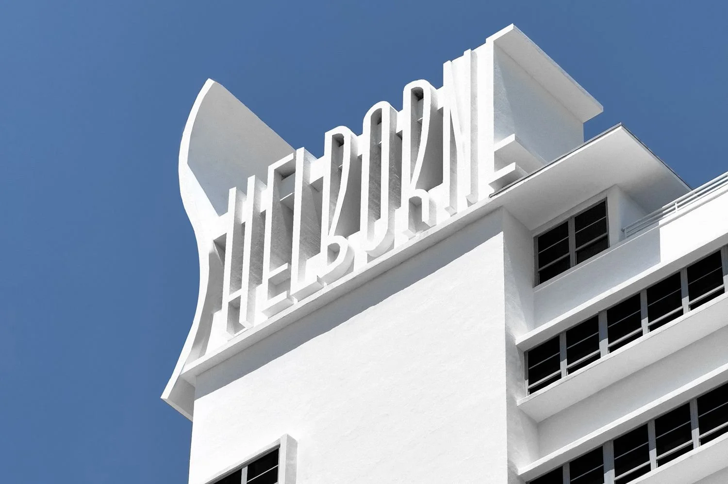 Shelborne South Beach Hotel rooftop signage
