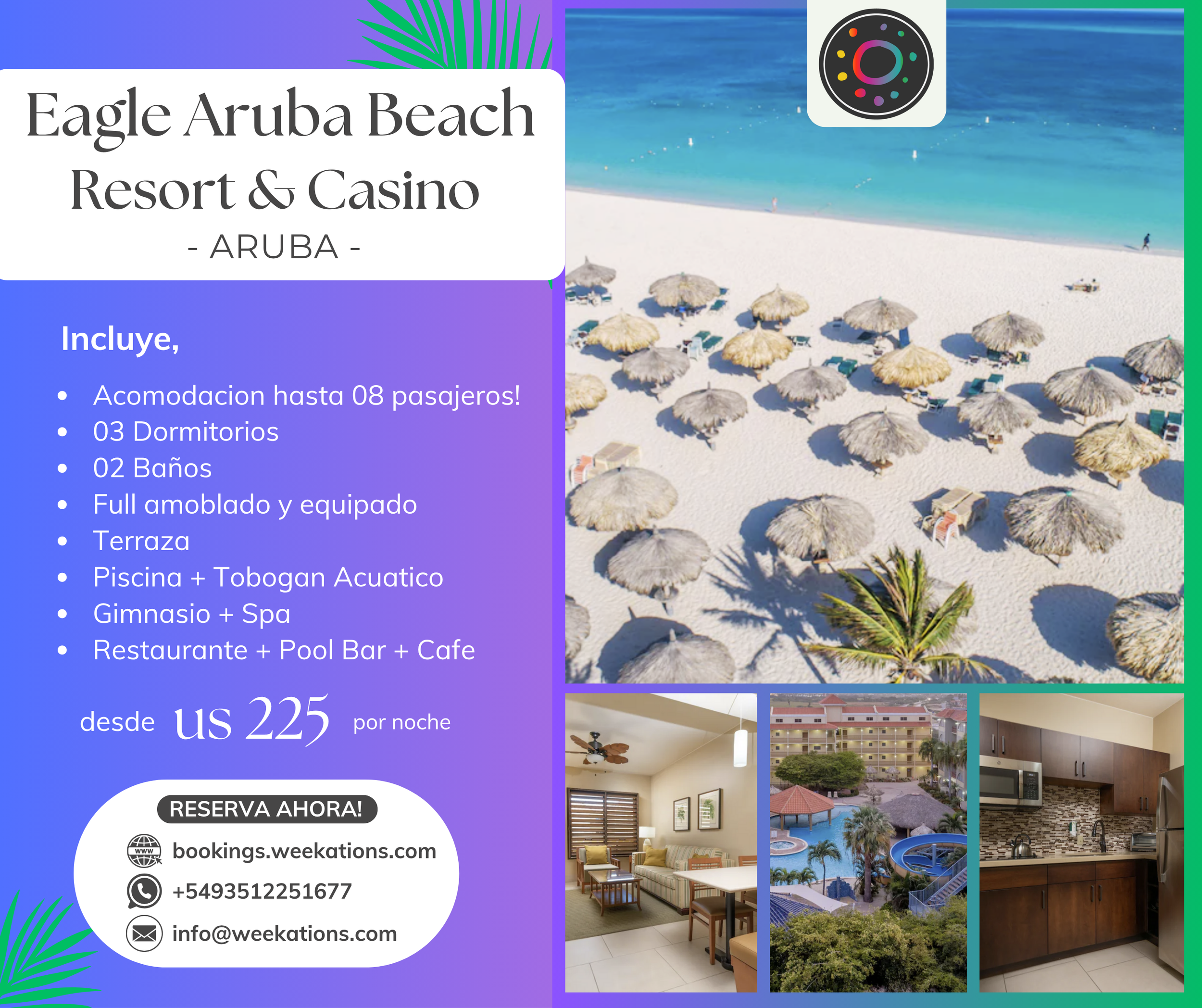 tu casa de vacaciones en aruba