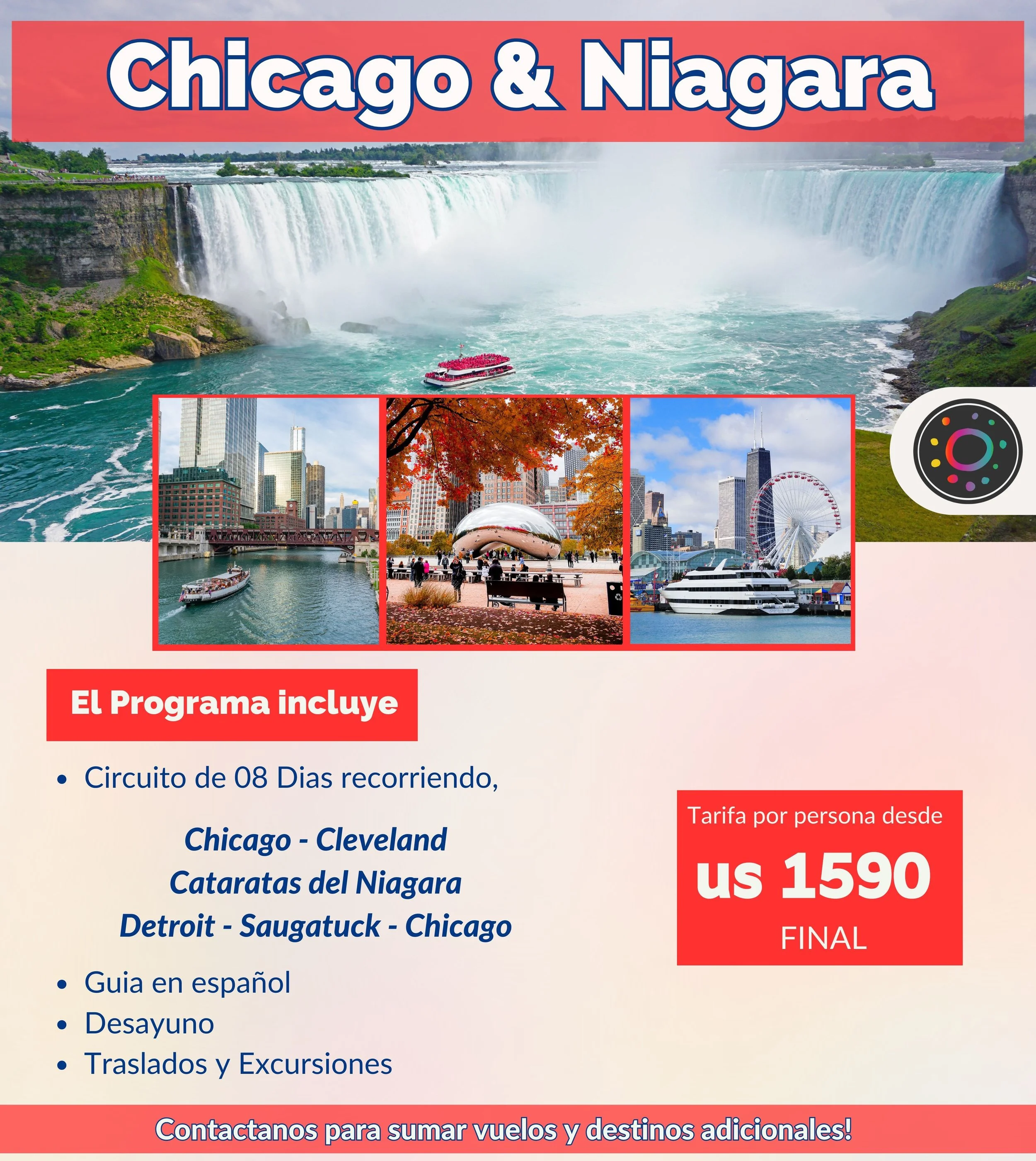 recorre el mundo - Chicago &amp; Niagara