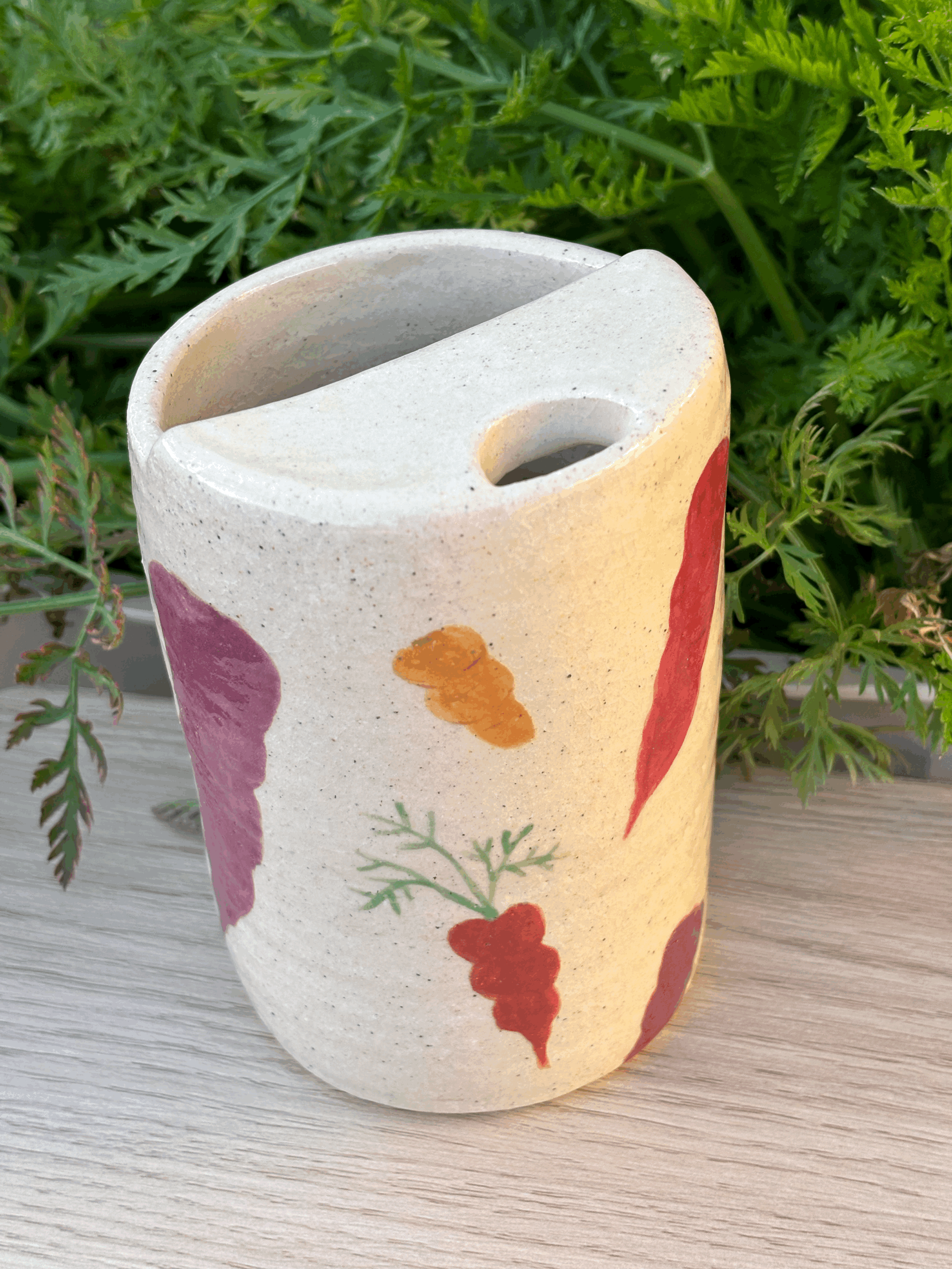 Rainbow Carrot Iced Drink Cup