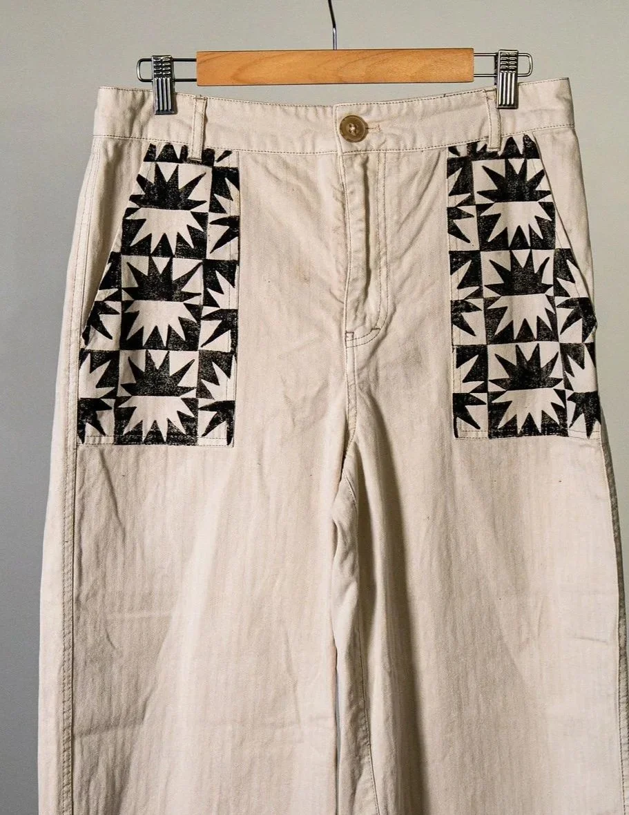 Star Pocket Pants - Size 8
